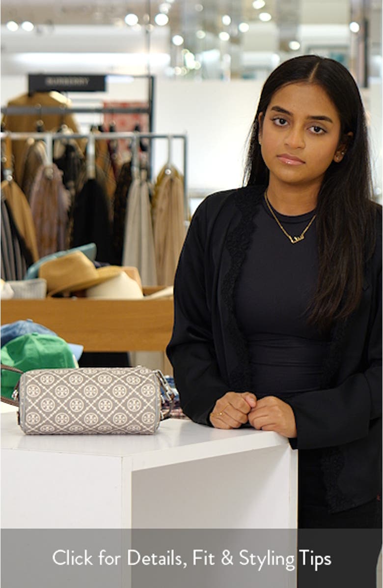 T Monogram Utility Cylinder Shoulder Bag, sales video thumbnail