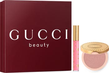 Gucci Glow Highlighter Powder & Gloss à Lèvres Plumping Lip Gloss