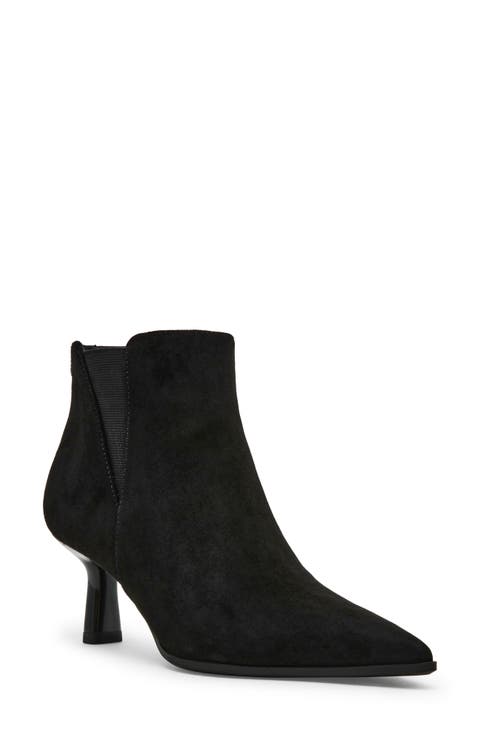 Cormack Croc Embossed Faux Leather Bootie