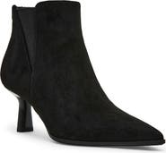 Anne Klein Cormack Croc Embossed Faux Leather Bootie