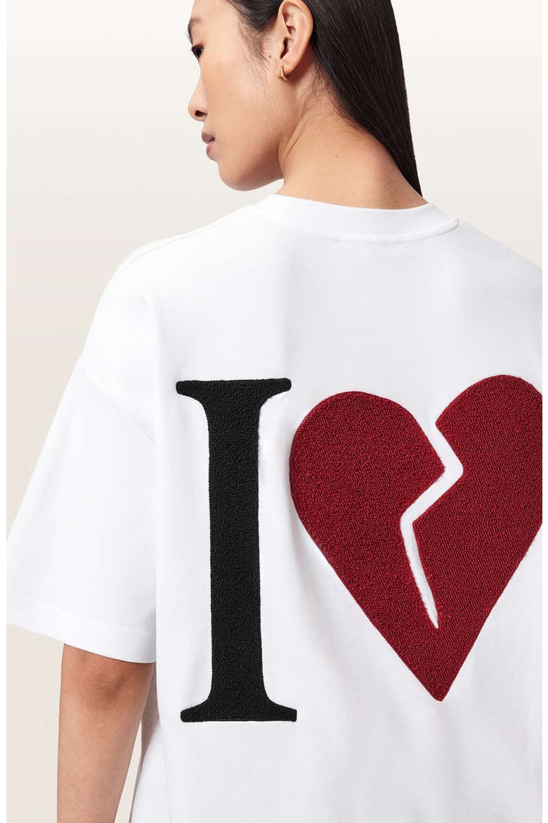 Heart Etta Appliqué T-Shirt, Alternate, color, OPTIC WHITE