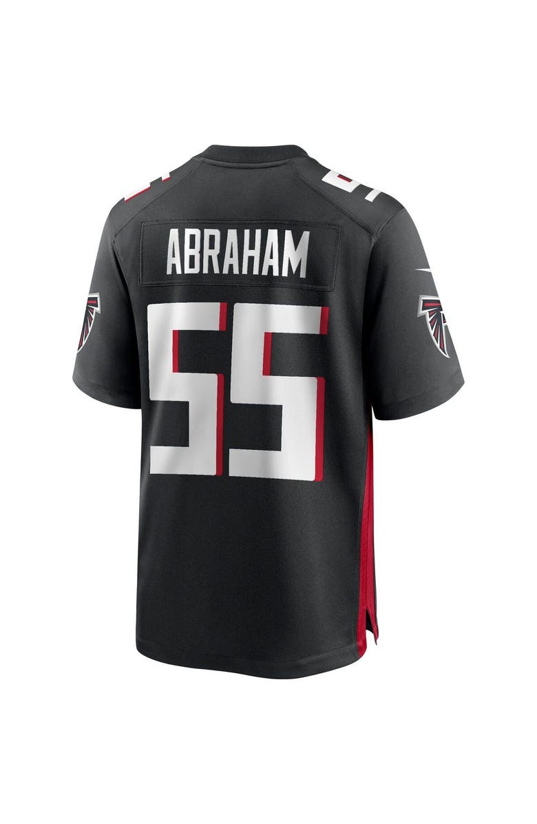 Nike Men's Nike John Abraham Black Atlanta Falcons Game Retired Player Jersey, Alternate, color, 