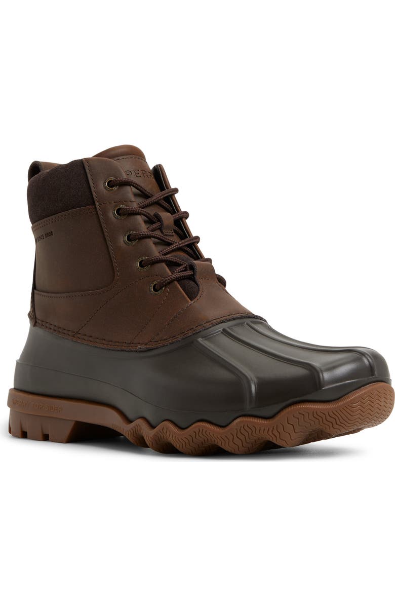 Sperry Norfolk Duck Boot, Main, color, Brown