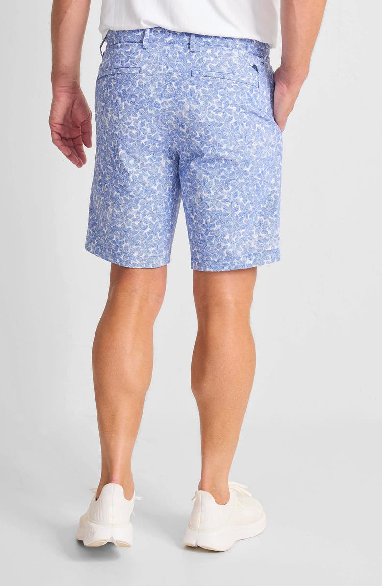Tommy Bahama Chip Shot 9-Inch Sand Dollar Floral IslandZone<sup>®</sup> Shorts, Alternate, color, Cobal Haze