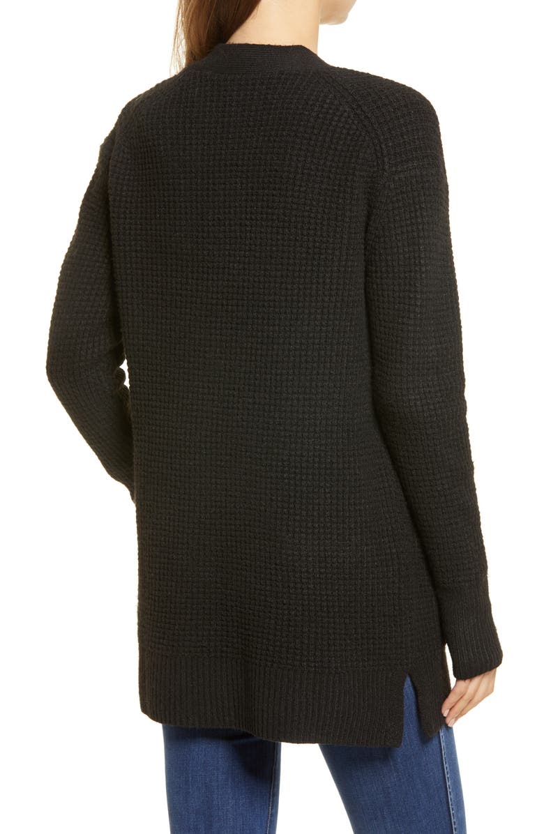 Caslon<sup>®</sup> Open Front Cardigan Sweater, Alternate, color,