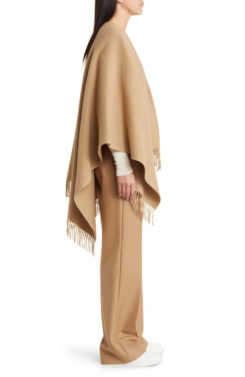 Vince Wool & Cashmere Ruana In Brown