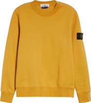 Stone Island Compass Patch Fleece Sweatshirt
