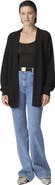Missoni Cardigan In Cotton And Viscose Chevron With Belt