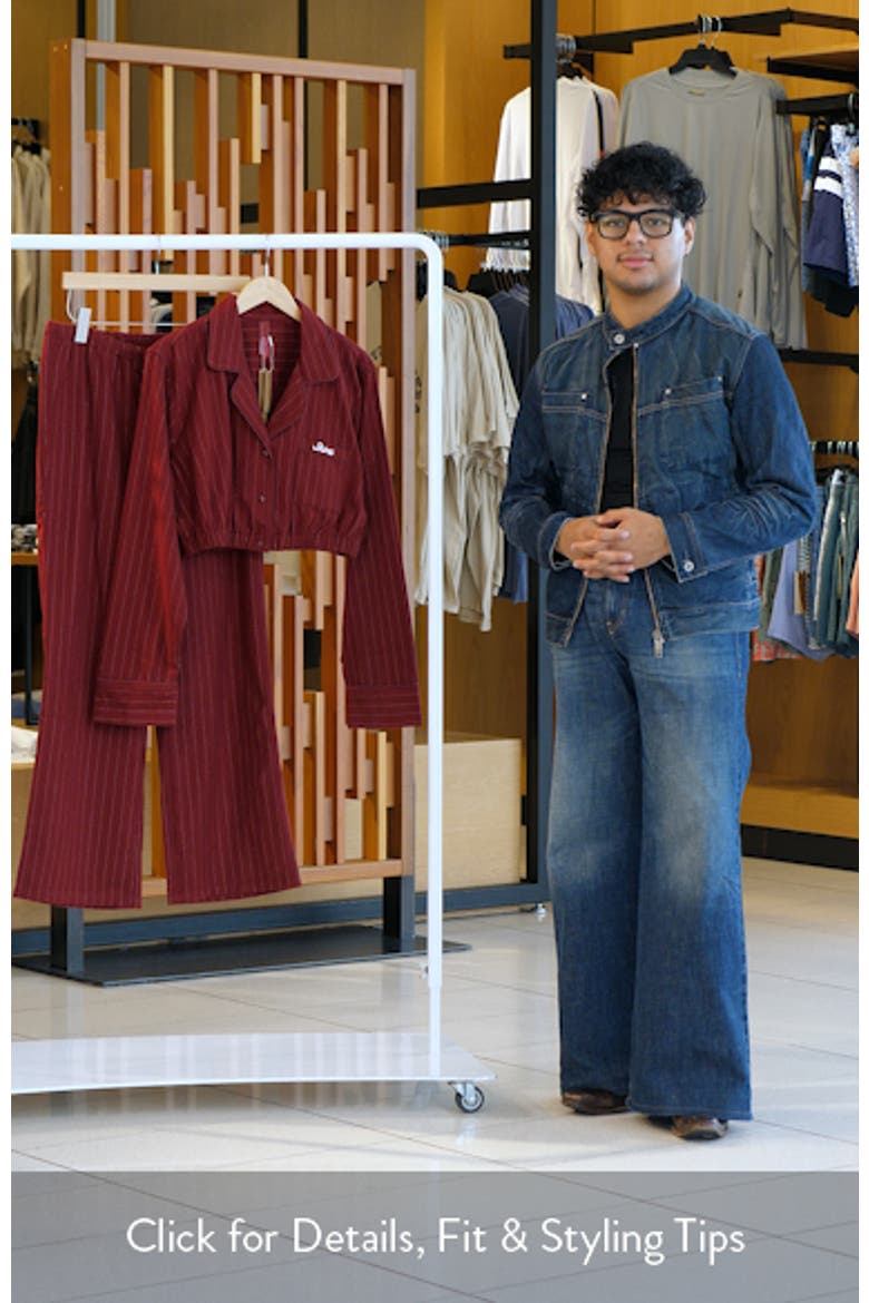 Elevated Flannel Crop Pajamas video