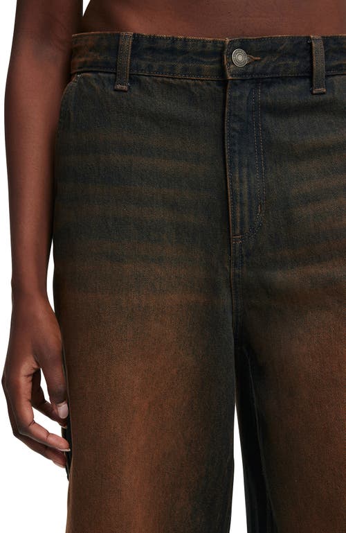 Cotton On 91 Baggy Denim Jort In Brown