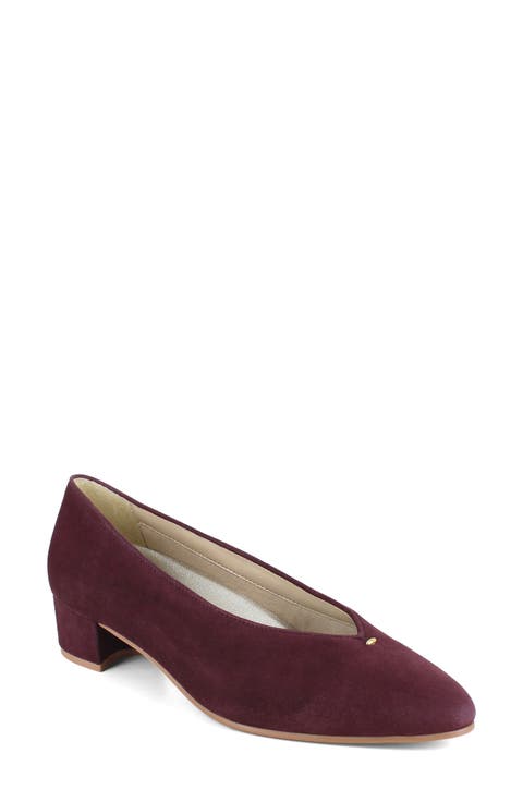 Hannah Block Heel Pump