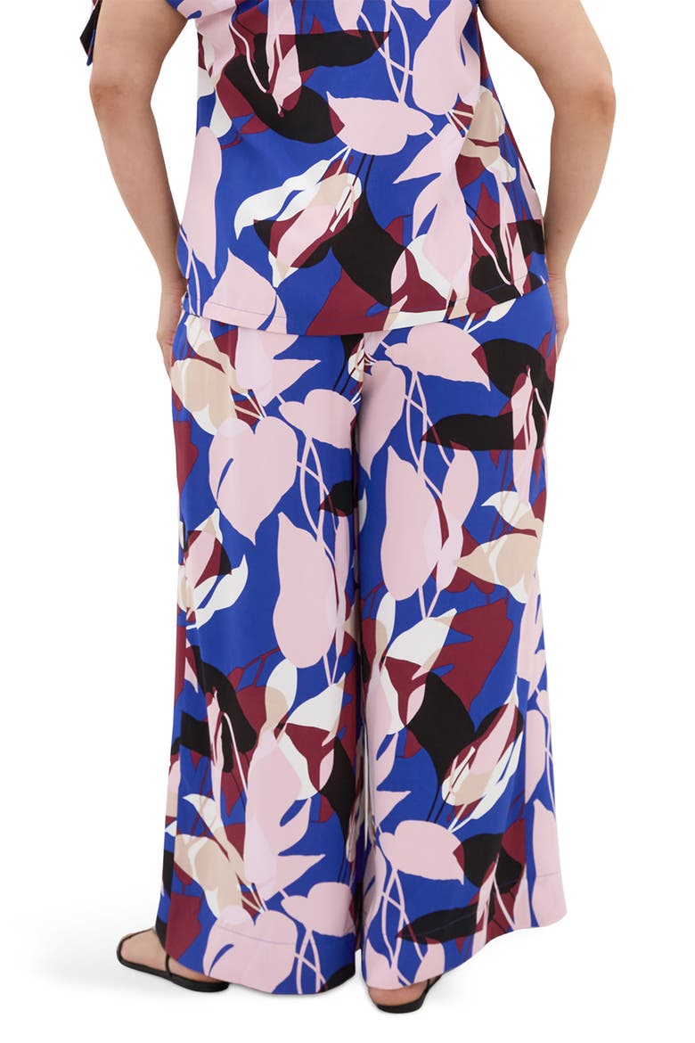 Wild Fern Printed Wide Leg Pants, Alternate, color, WILD FERN