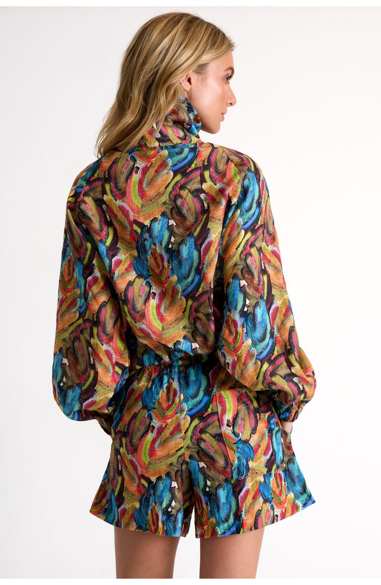 SHAN Linen Shorts, Alternate, color, Print