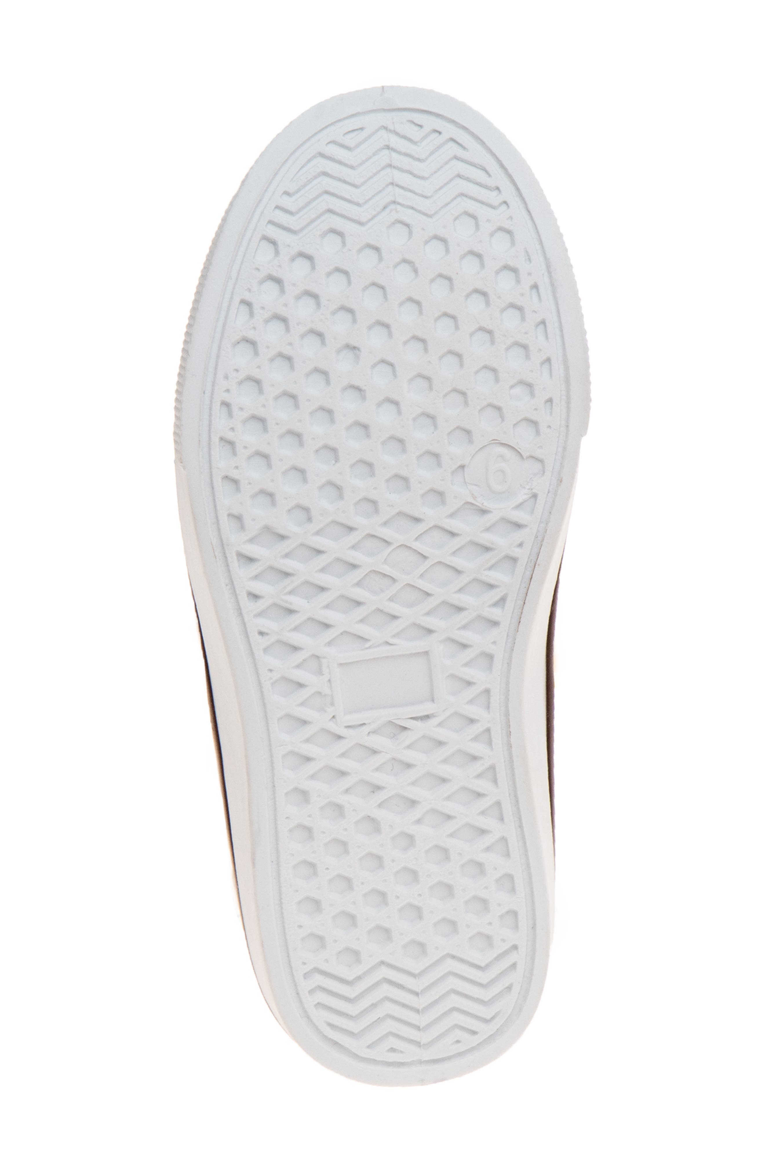 Kids' Perforated Sneaker, Alternate, color, BROWN