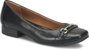 EUROSOFT Penny Faux Leather Flat