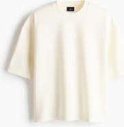 H&M Oversized Fit Scuba Knit T-shirt