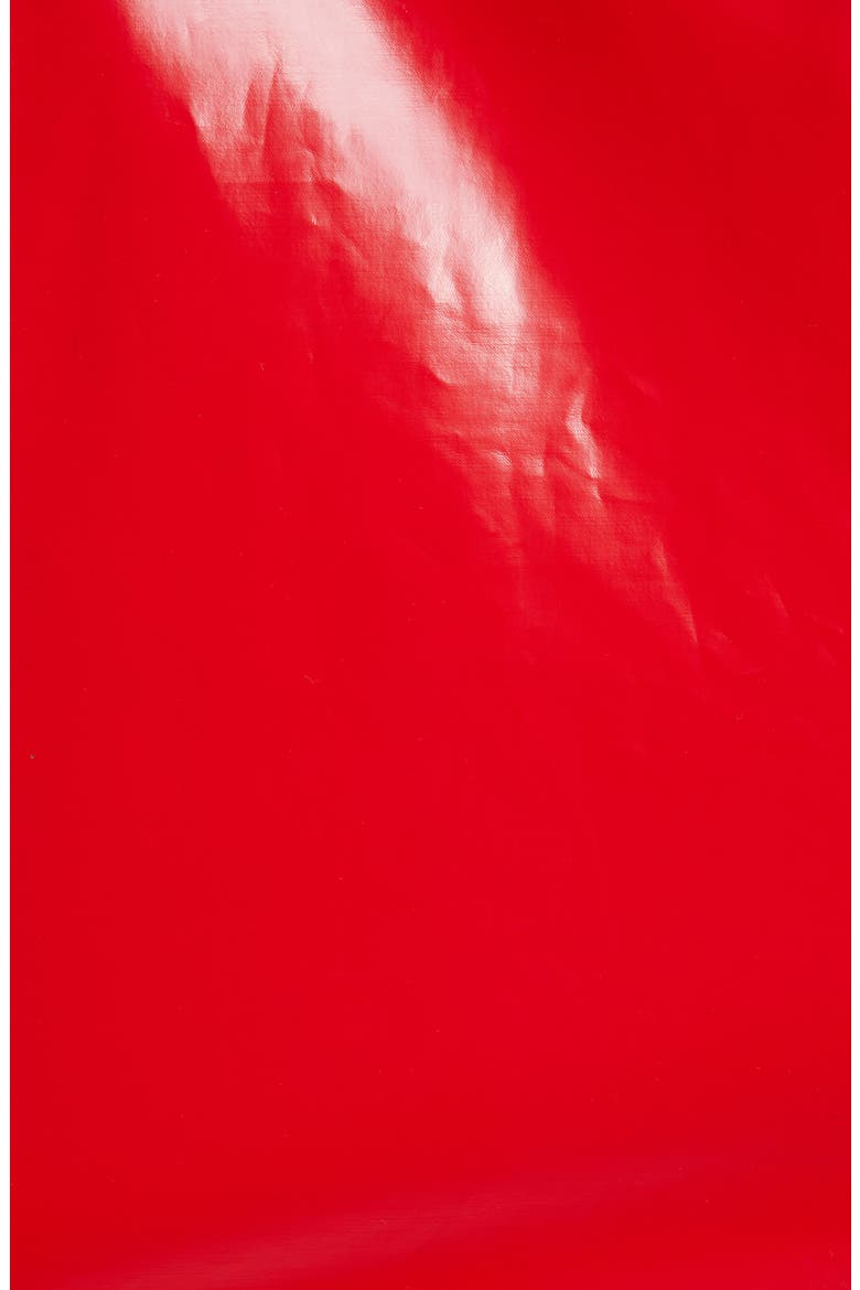 Coated Jacket, Alternate, color, RED/ WHITE