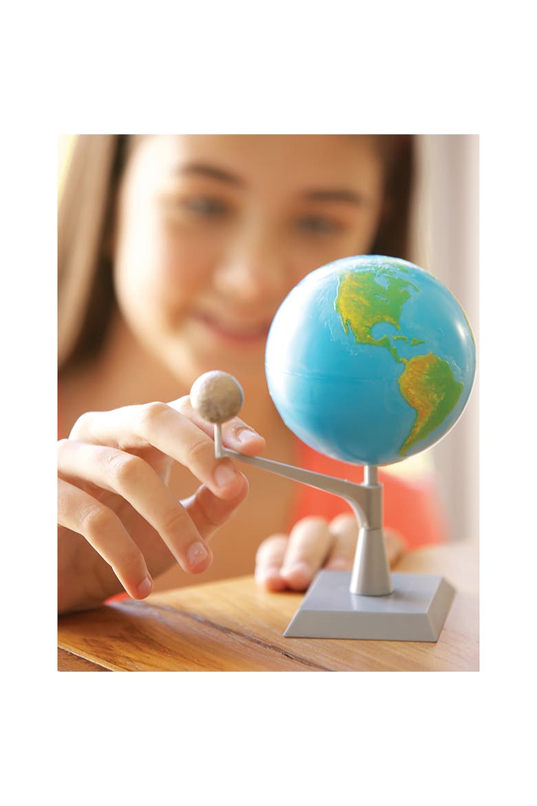KidzLabs Earth Moon Model Making Kit, Alternate, color, Multicolored