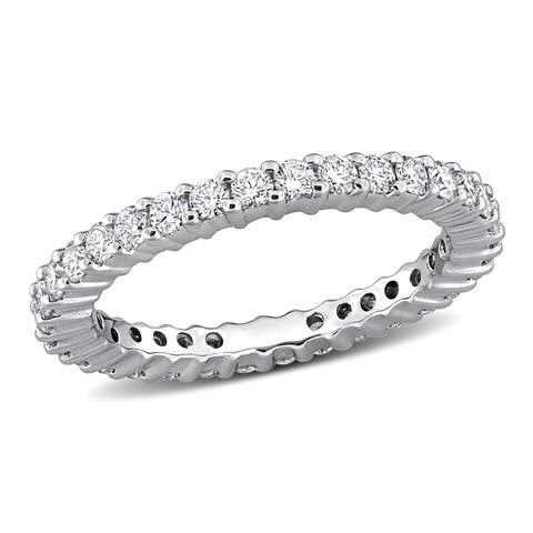 1 CTW Lab Grown Diamond Eternity Ring 14k