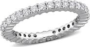 Julianna B. 1 CTW Lab Grown Diamond Eternity Ring 14k