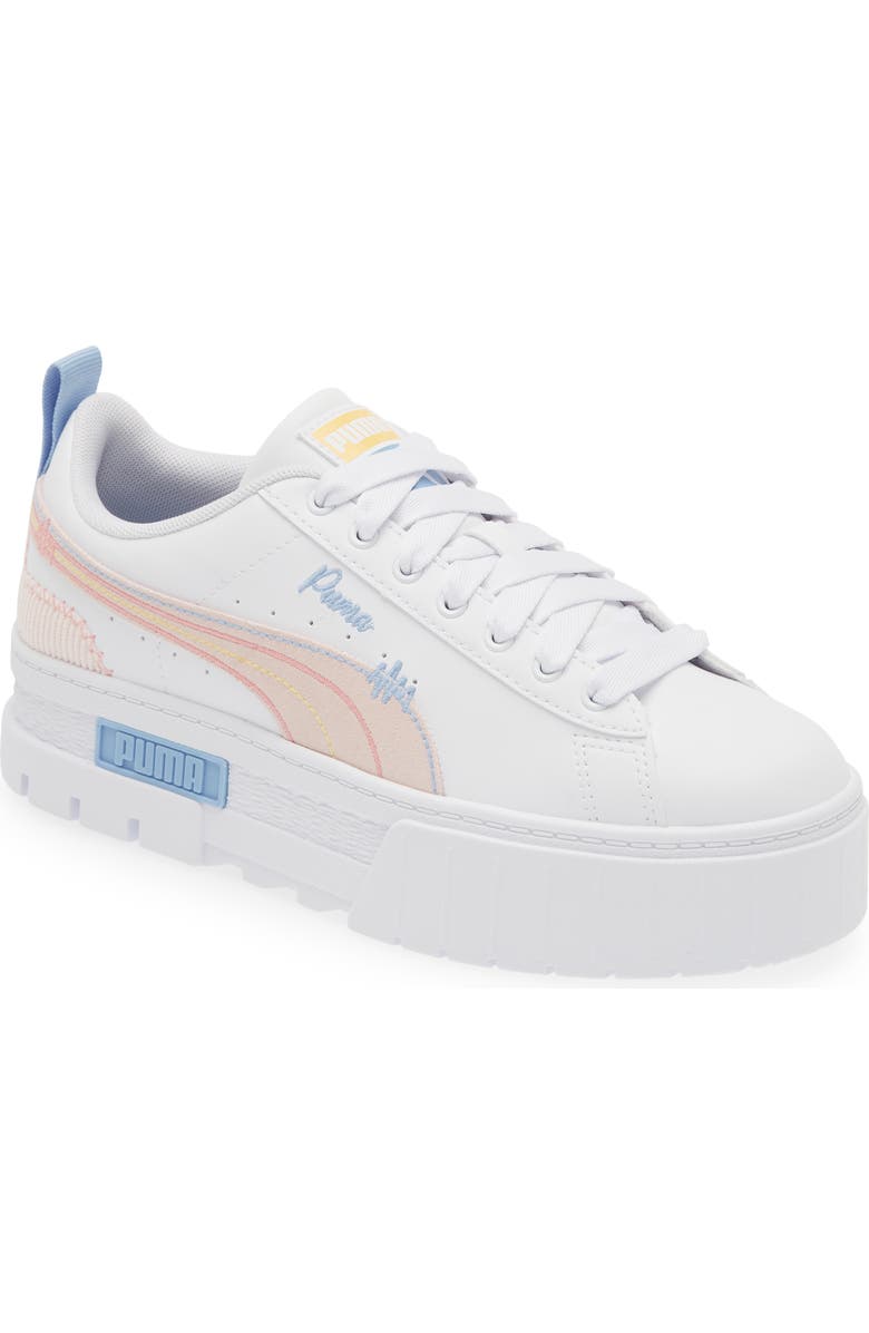 PUMA Kids' Mayze Platform Sneaker, Main, color,