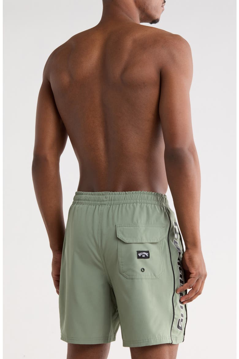 Afterburner Volley Swim Trunks, Alternate, color, SEA SPRAY