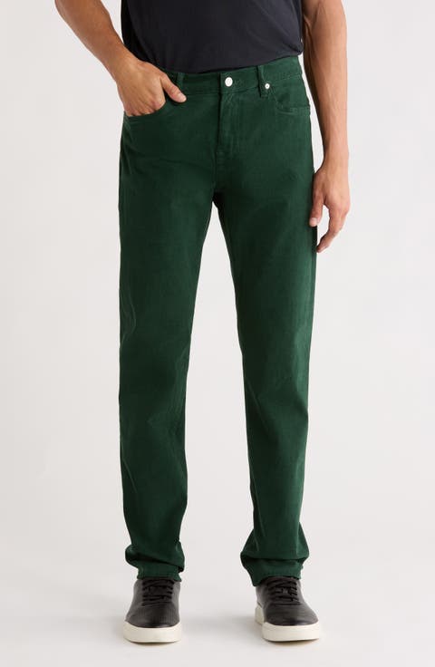 L'Homme Slim Fit Five-Pocket Twill Pants