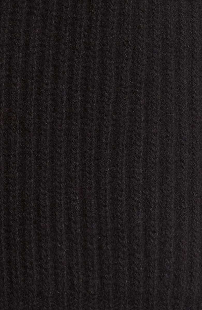 MM6 Maison Margiela Wool Blend Poncho, Alternate, color, Black