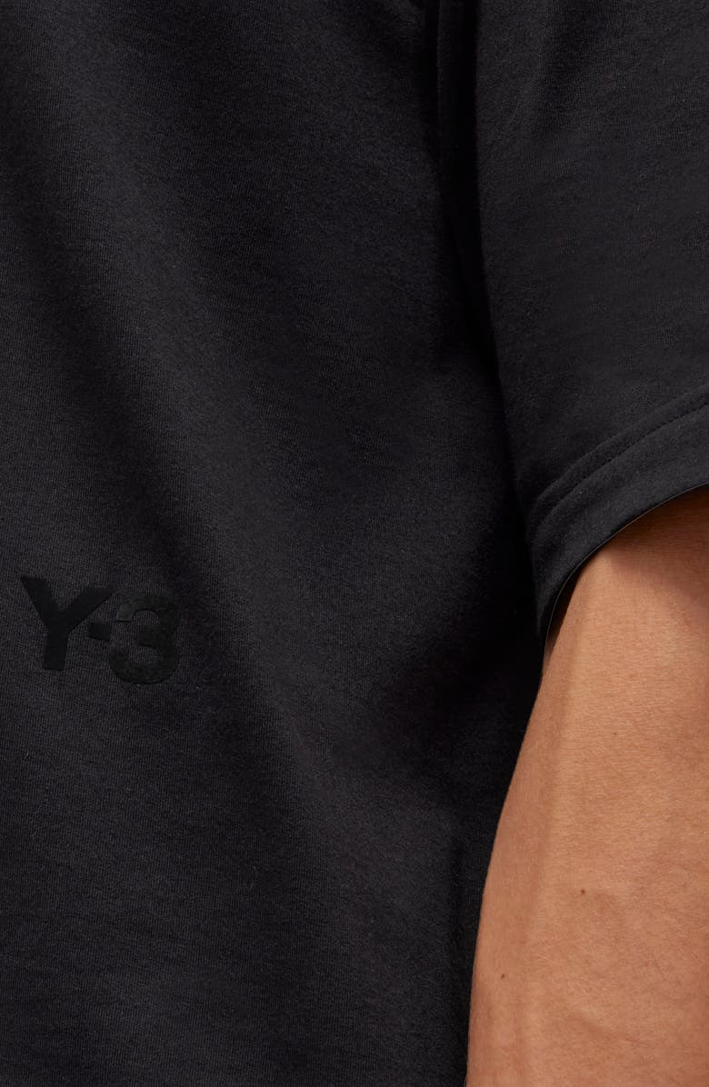 Y-3 Boxy Cotton Jersey T-Shirt, Alternate, color, 
