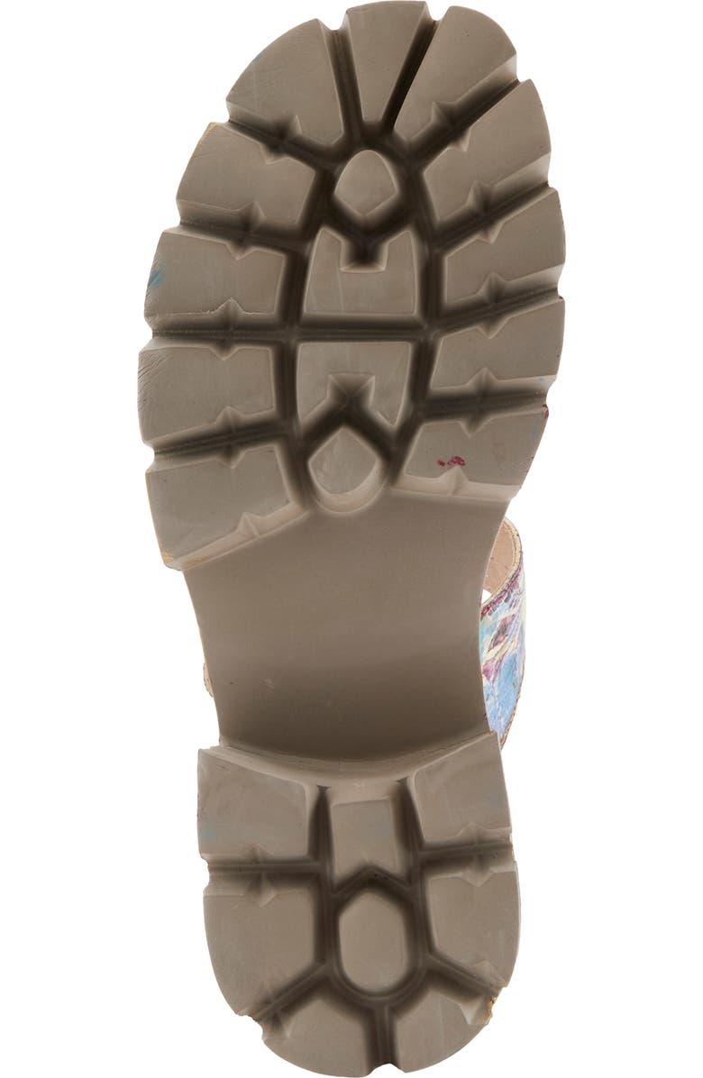 L'Artiste by Spring Step Myrina Platform Slide Sandal, Alternate, color, Plum Multi