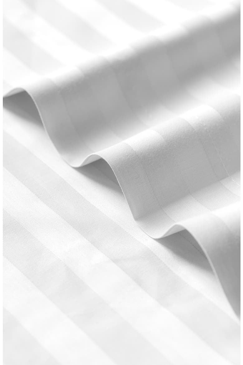 Set of 4 Sateen Sheets, Alternate, color, WHITE