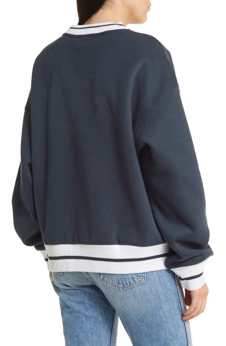 YELLOW THE LABEL Herald Crest Sweatshirt, Alternate, color,