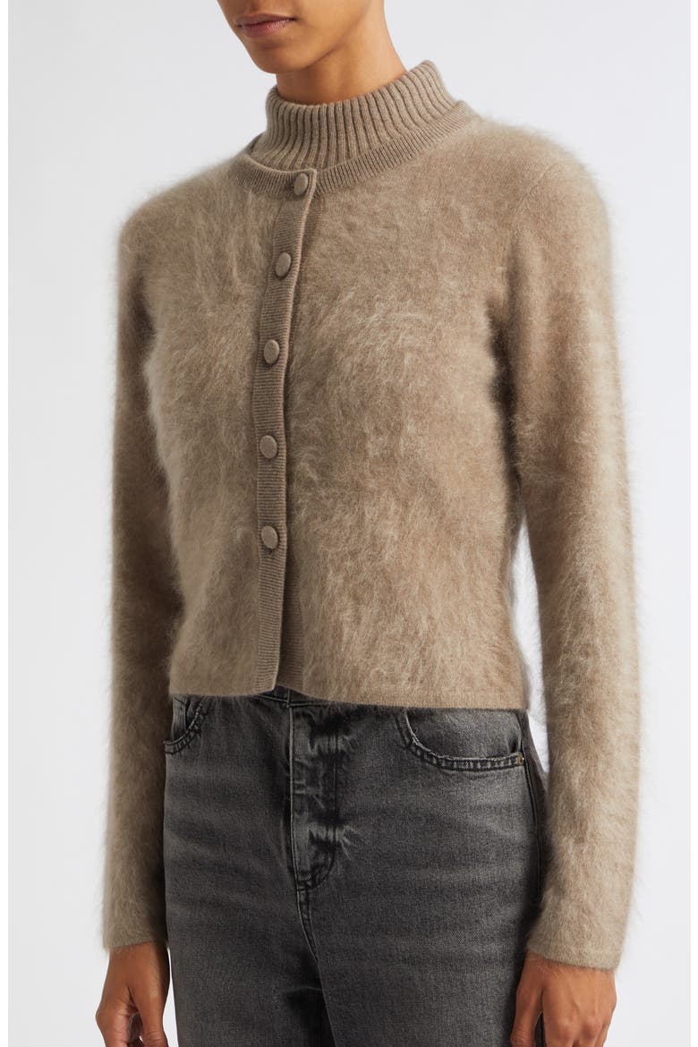 Mariah Cashmere Cardigan, Alternate, color, TAUPE MELANGE