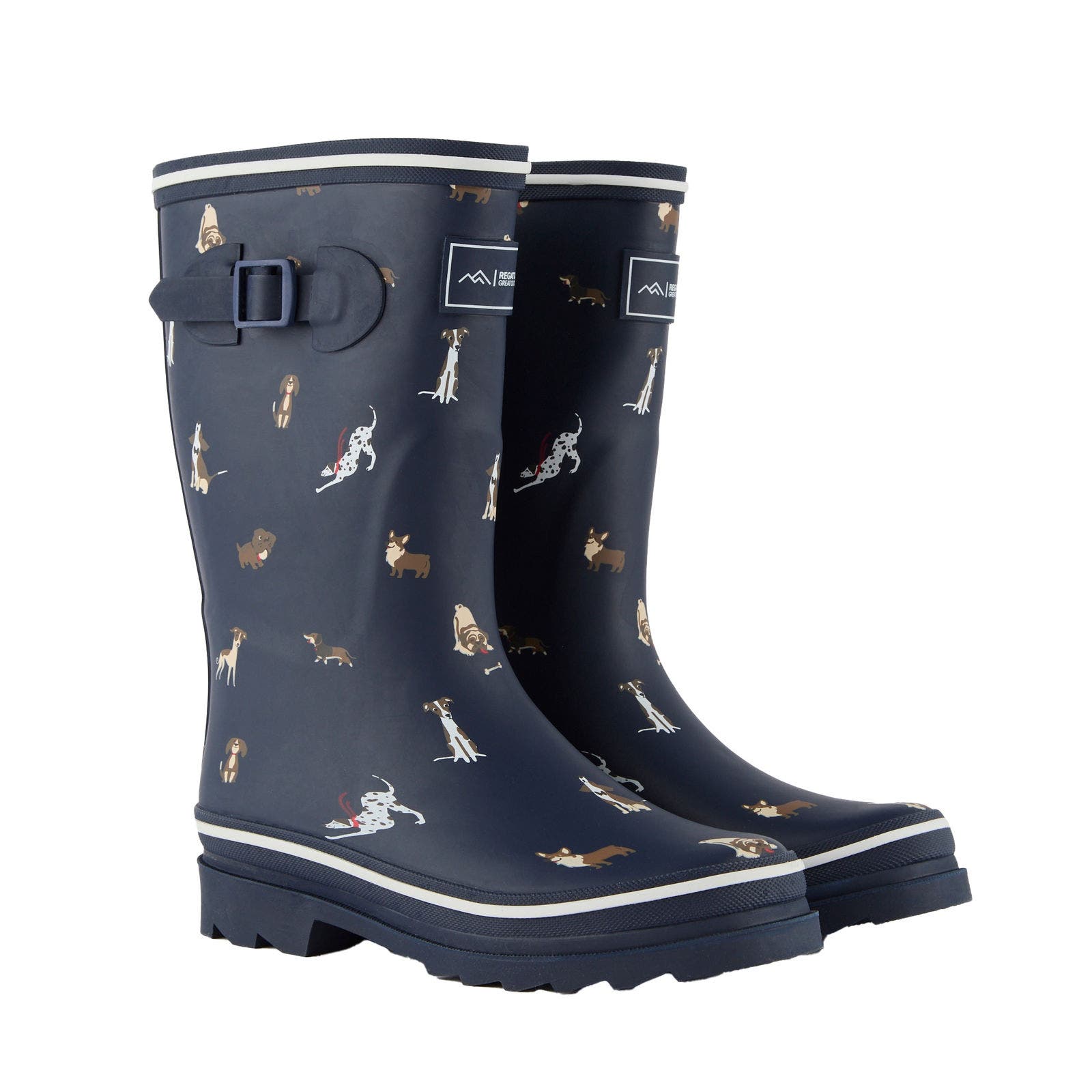 Amelia Dogs Galoshes, Main, color, Navy
