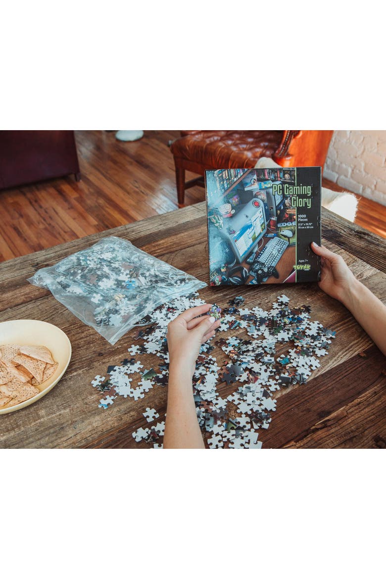 PC Gaming Glory 1000-Piece Jigsaw Puzzle | Toynk Exclusive, Alternate, color, Multi-Color