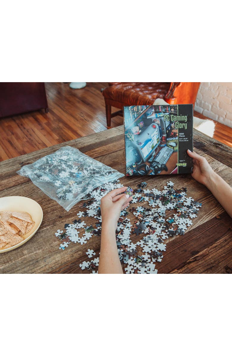 Toynk PC Gaming Glory 1000-Piece Jigsaw Puzzle | Toynk Exclusive, Alternate, color, Multi-Color