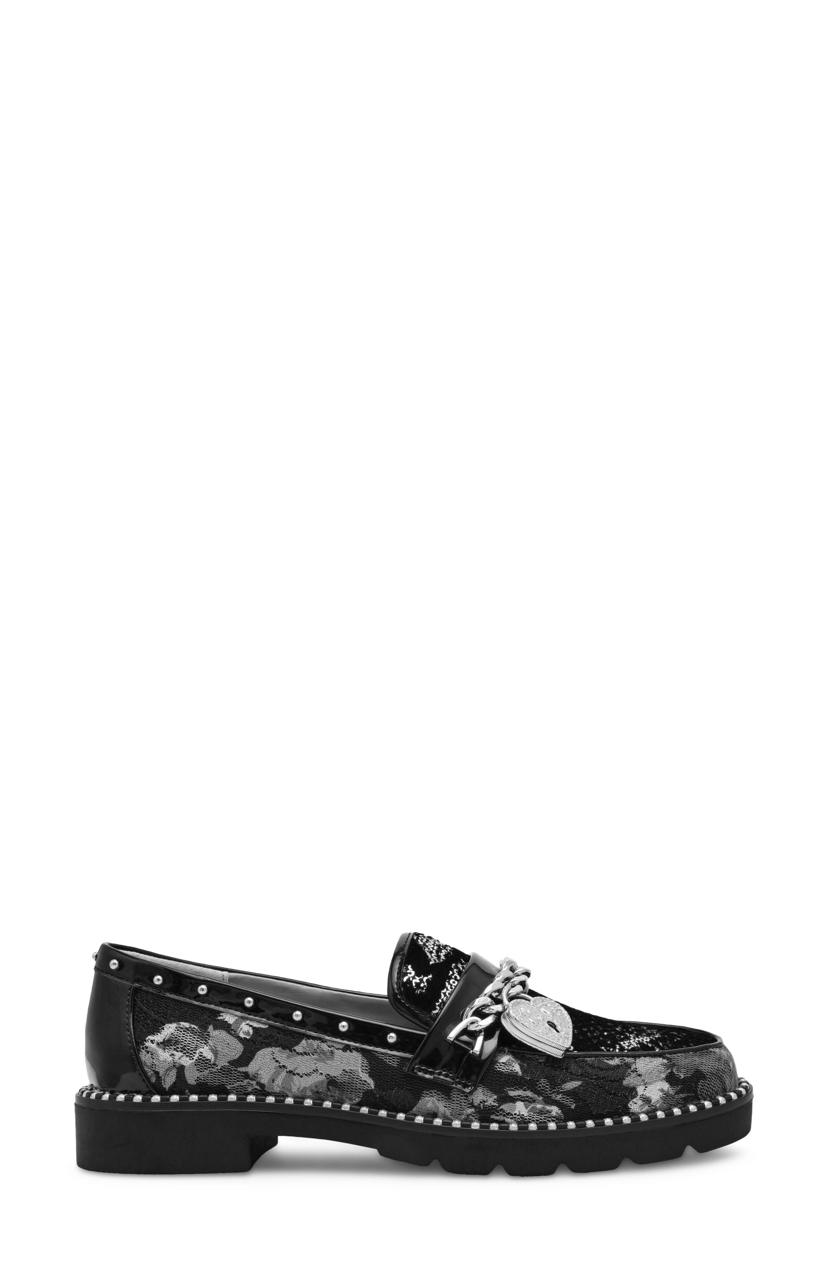 Alfie Loafer, Alternate, color, BLACK ROSE