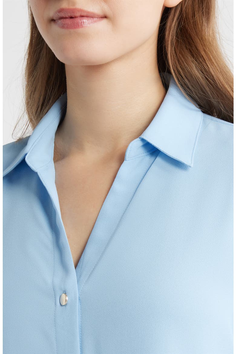 Crepe Shirt, Alternate, color, LAKESHORE