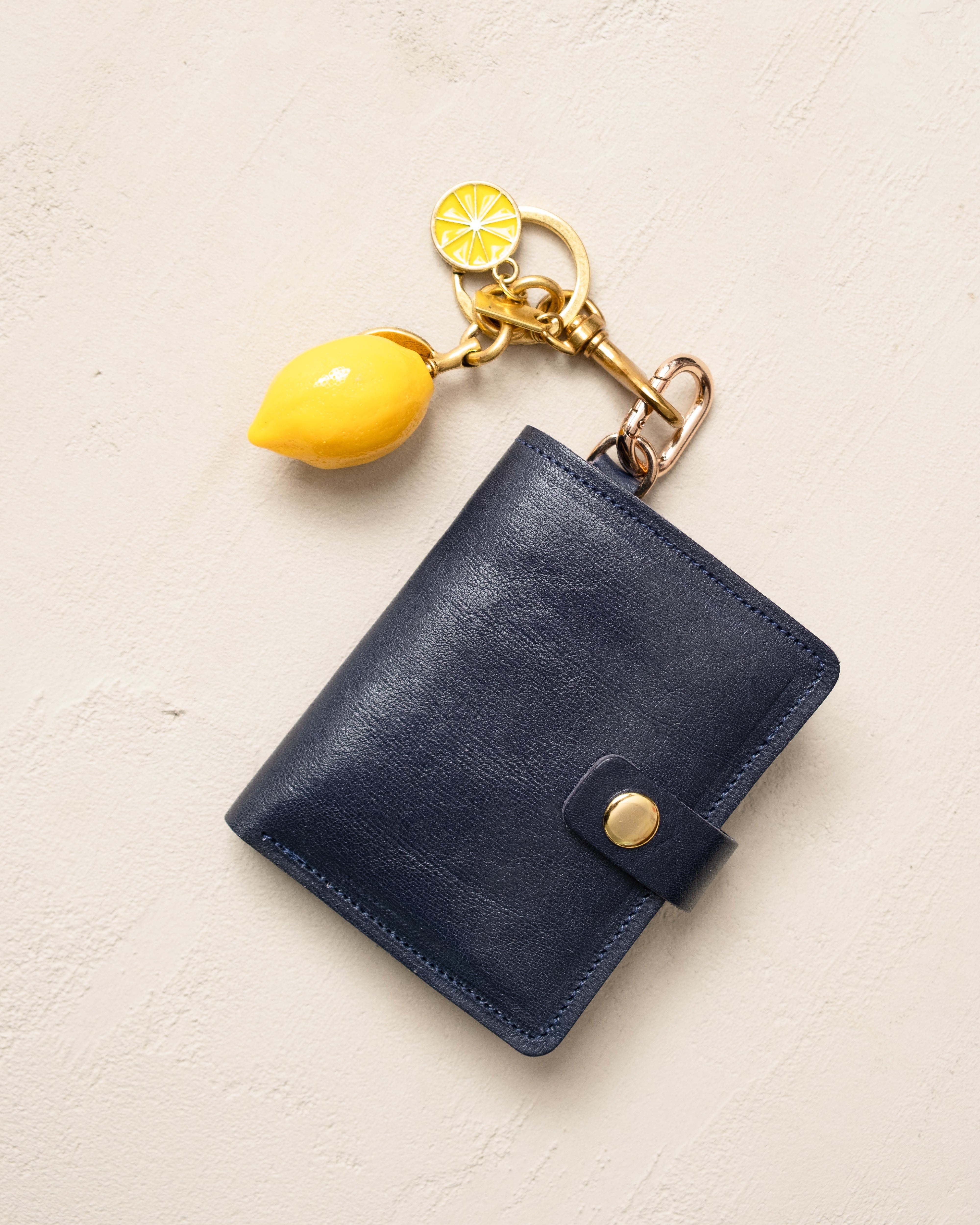 Casupo Lemon Bag Charm with Keychain, Alternate, color, Lemon Yellow