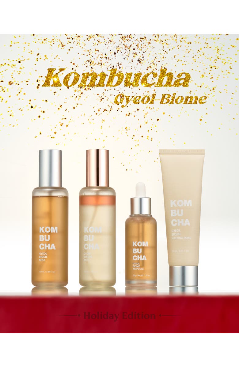Siia Cosmetics 4-Pc. Kombucha Radiance Ritual Set, Alternate, color, NO COLOR