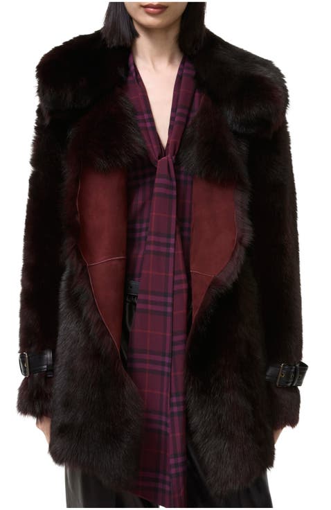 Short Shearling Linley Coat