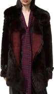Burberry Short Shearling Linley Coat