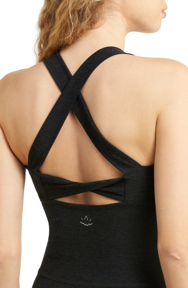 Beyond Yoga Daring Space Dye Jumpsuit, Alternate, color, Darkest Night