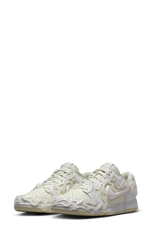 Nike Dunk Low Lx 'sea Glass' Basketball Sneaker In Sea Glass/summit White