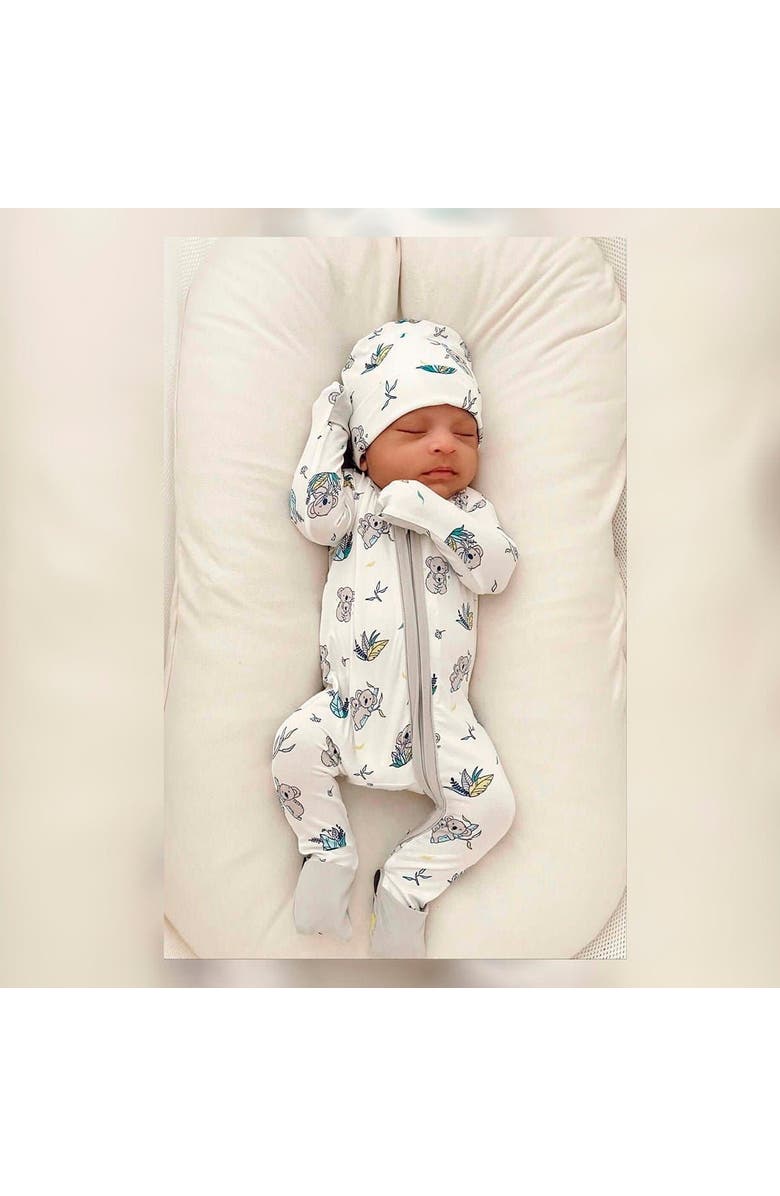 Bellabu Bear Baby Koala Convertible Footie, Alternate, color, Koala