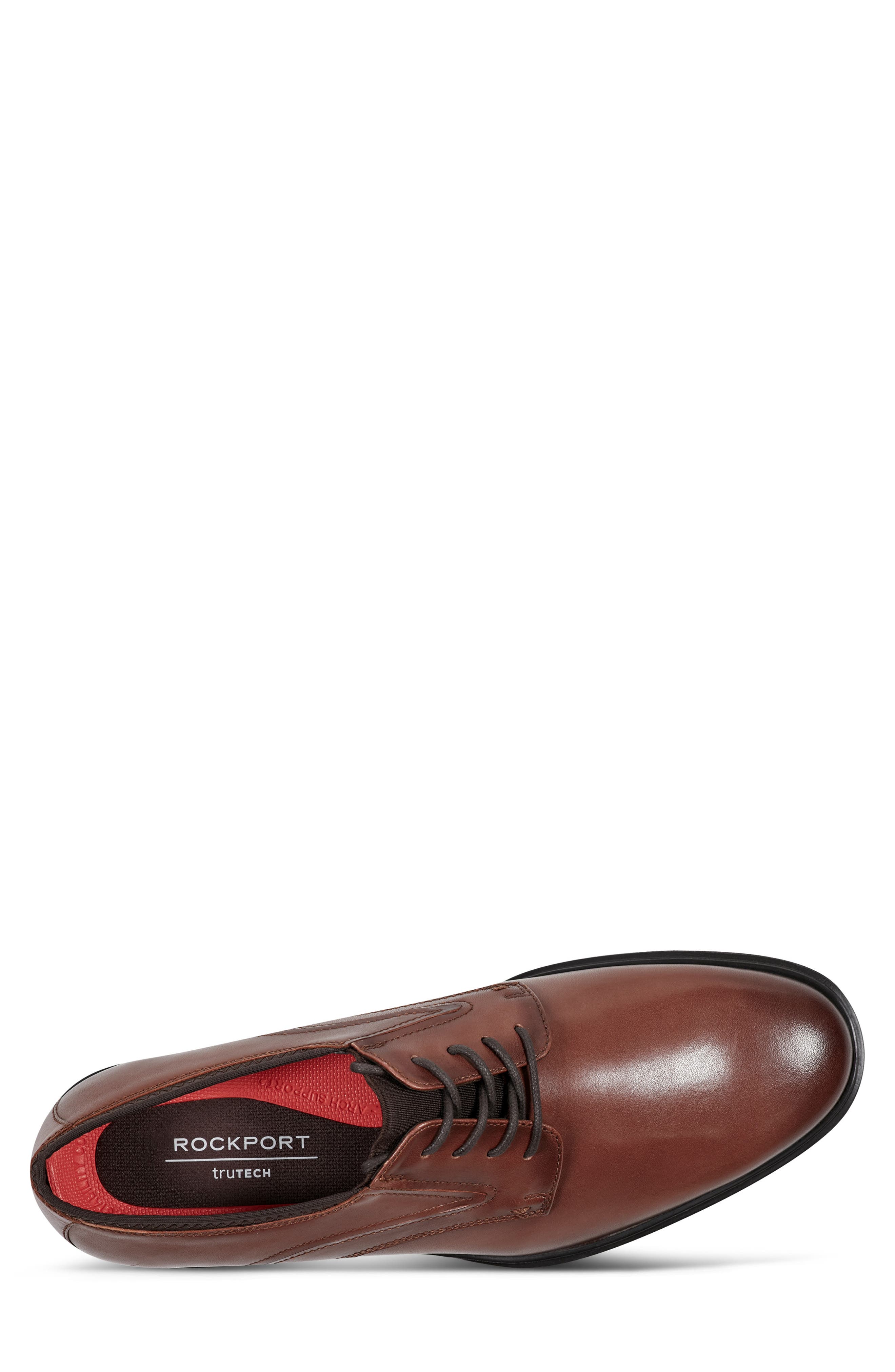 Keelan Plain Toe Derby, Alternate, color, MEDIUM NATURAL LEATHER