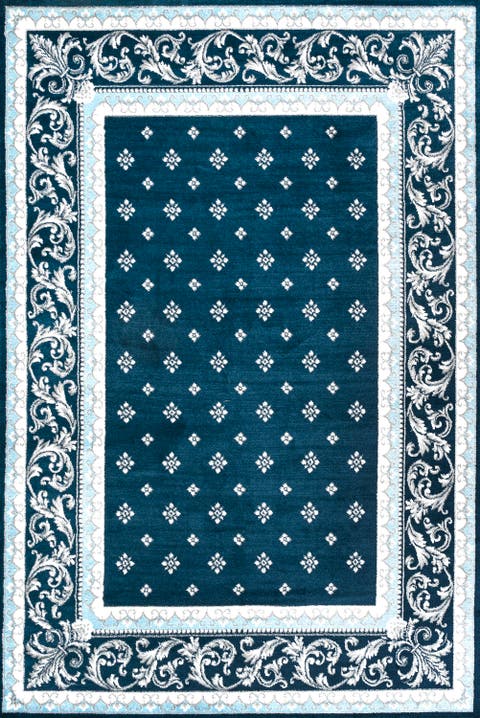 Acanthus French Border Area Rug