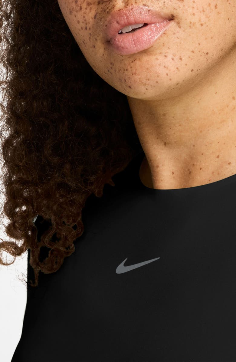 Nike Form Dri-FIT Top, Alternate, color, 011 Black/Dkskgy