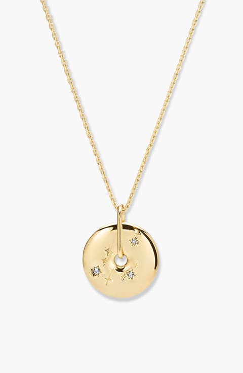 Zodiac Pendant Necklace