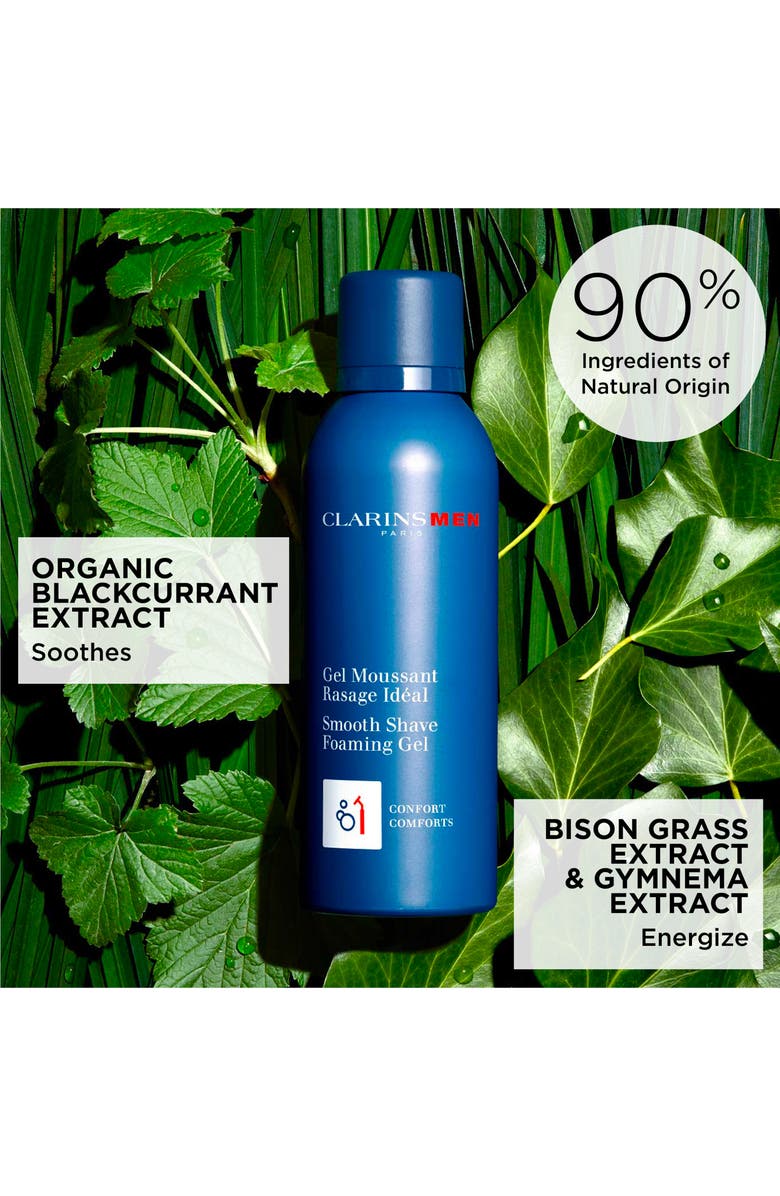 Clarins Men Smooth Shave Foaming Gel, Alternate, color, 